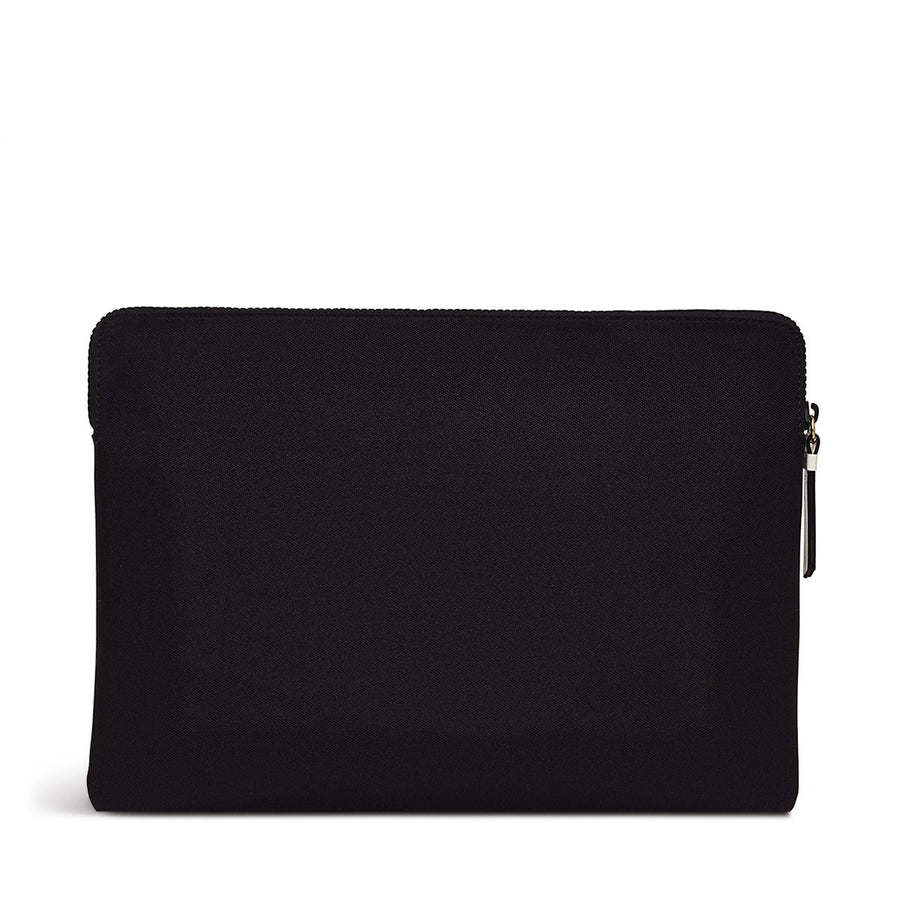 Addison Gardens Fabric Medium Laptop Pouch in Black - S9455001
