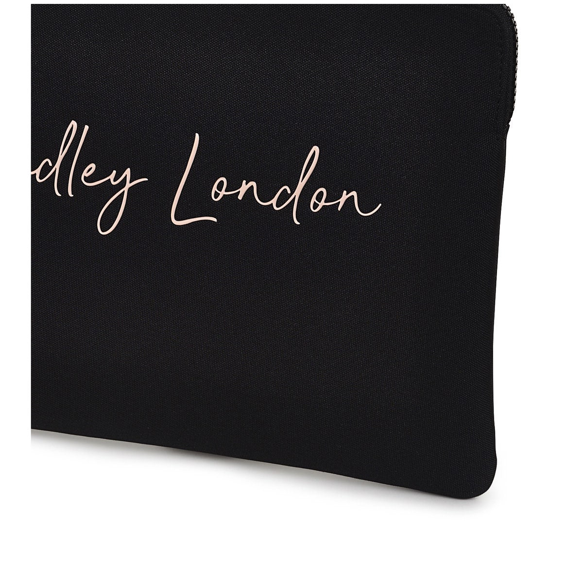 Addison Gardens Fabric Medium Laptop Pouch in Black - S9455001