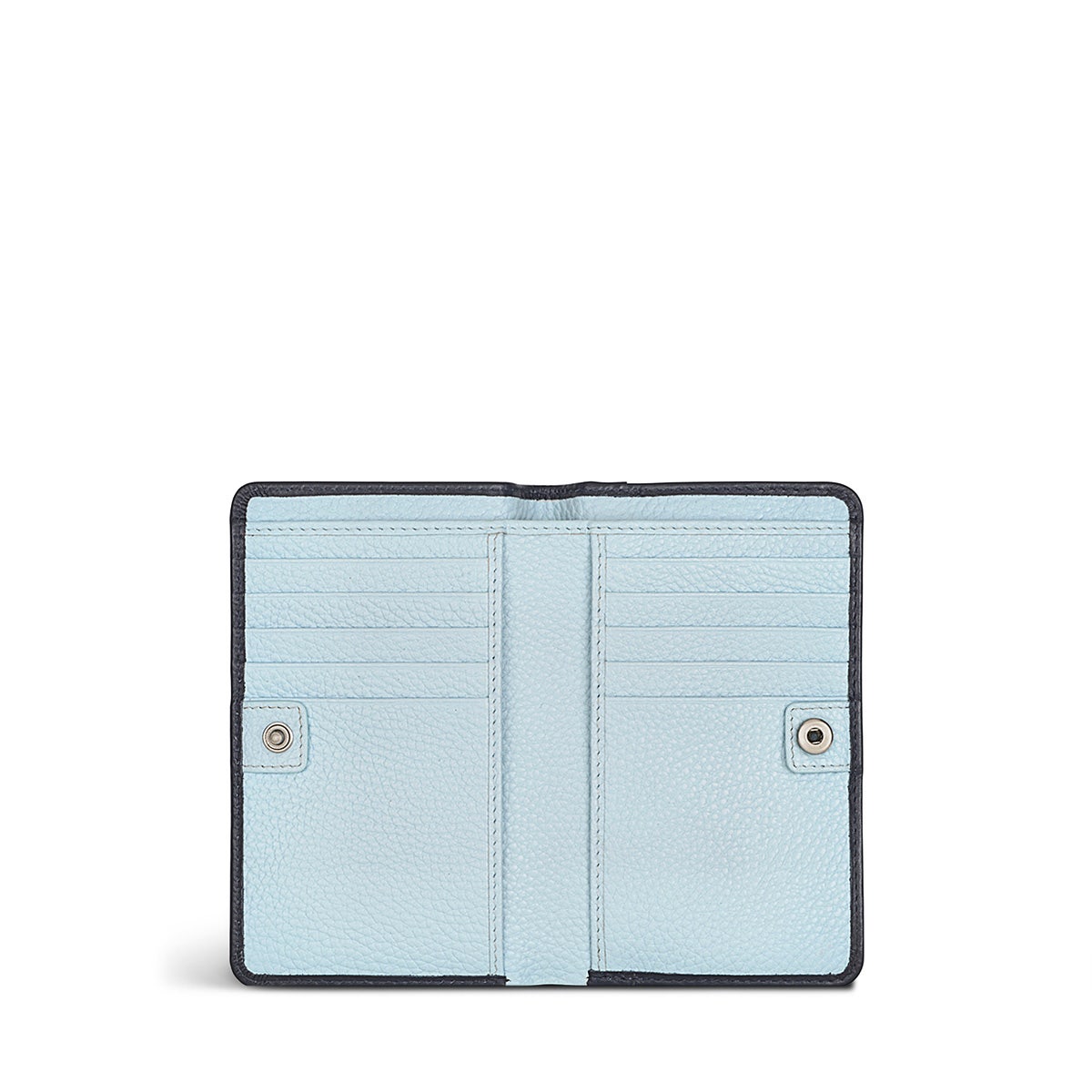 April Showers Leather Medium Bifold Wallet in Ink - S9483401