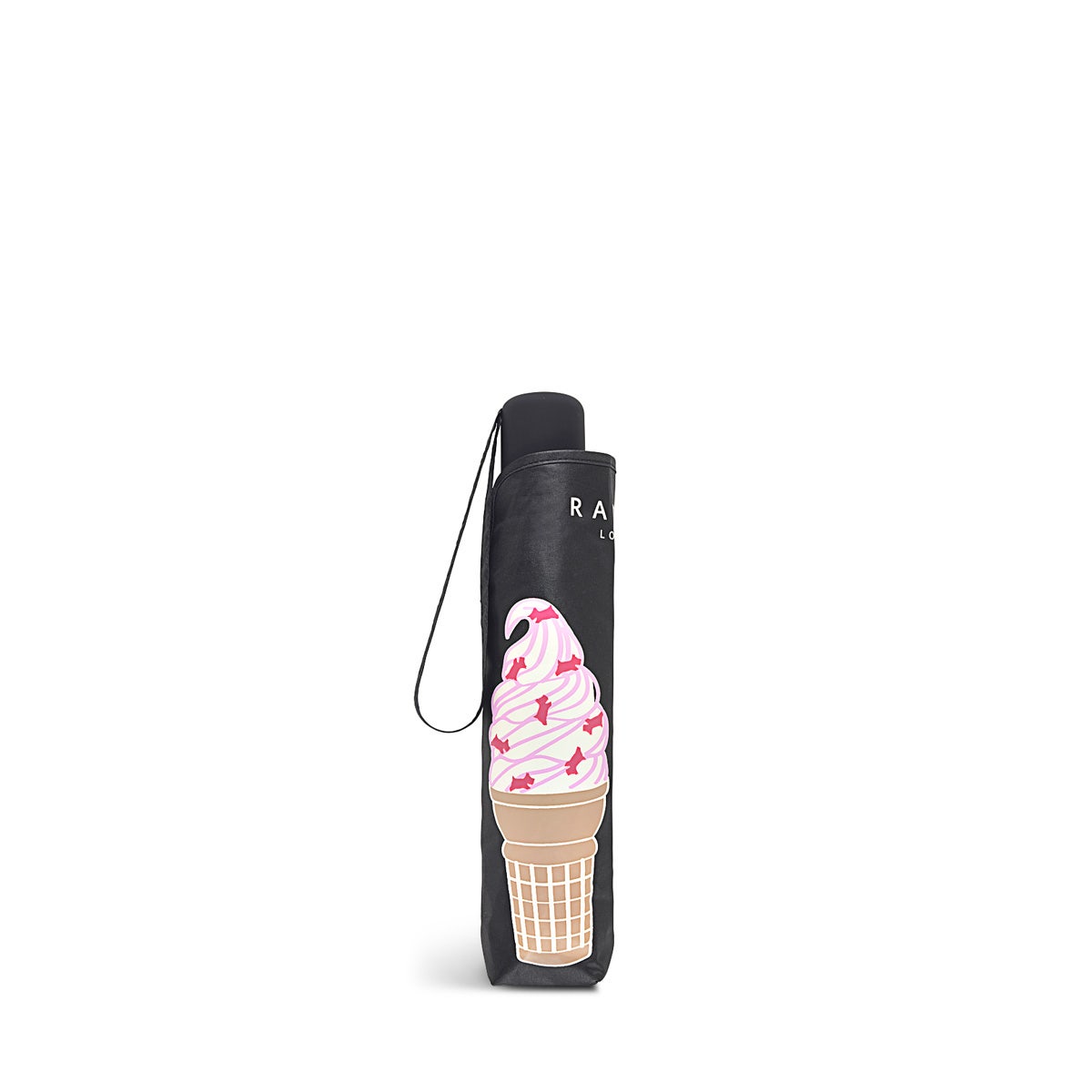 Black Superlite Responsible Umbrella | Feeling Sweet AW24 | Radley