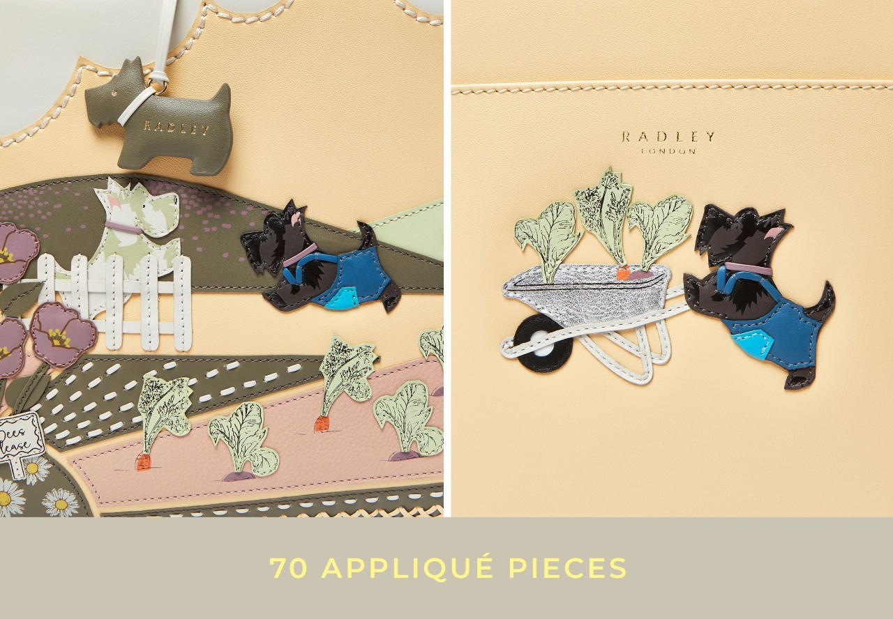 Radley dog of the top manor bag